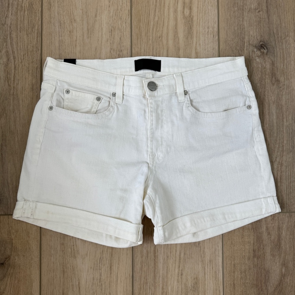 VINCE White Jean Shorts Sz 28
